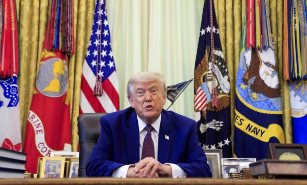 Jeden wpis Donalda Trumpa uratował dzień na GPW. WIG20 nie pogłębił spadków