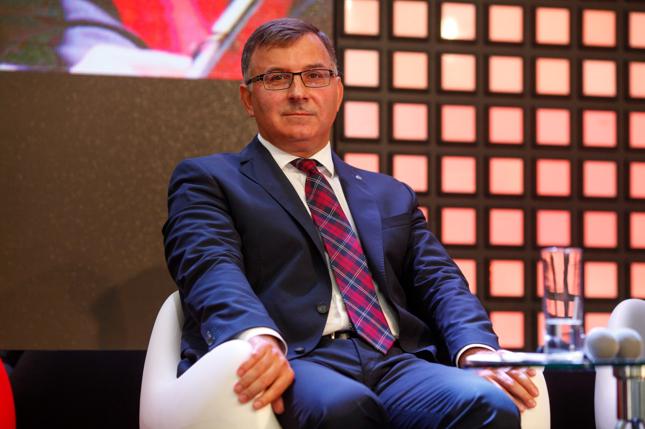 Prezes PKO BP Zbigniew Jagiełło