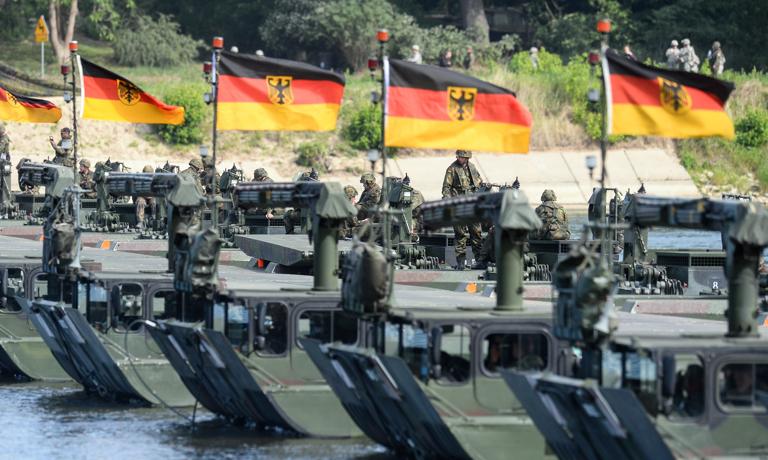 Deutschland hat Probleme mit der NATO.  Der Bundeswehr fehlen Panzer