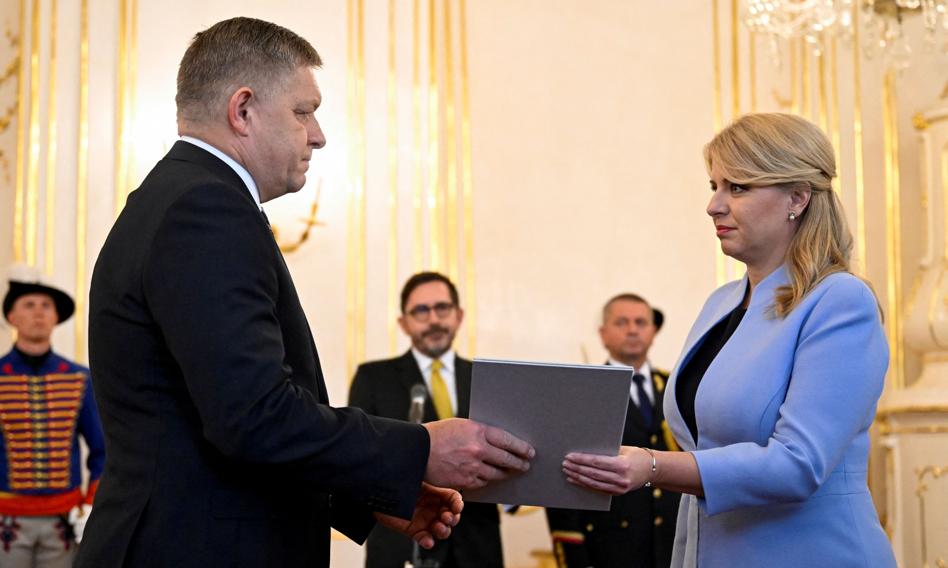 Robert Fico premierem po raz czwarty. Prezydent Czaputova powołała nowy rząd