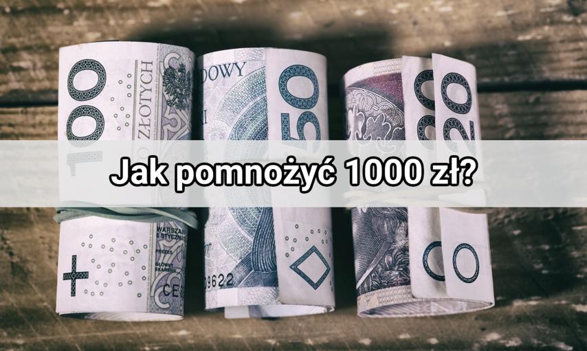 Jak pomnożyć 1000 zł? Pomysły dla osób, które chcą inwestować małe kwoty