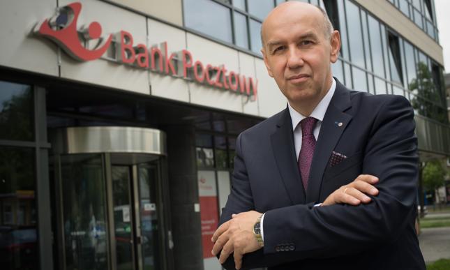 Sławomir Zawadzki, prezes Banku Pocztowego