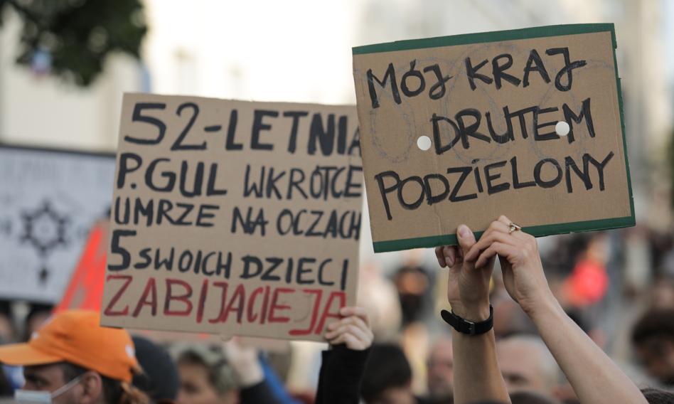 Europejski Trybunał Praw Człowieka nakazuje Polsce zapewnić migrantom na granicy żywność, ubrania, opiekę medyczną