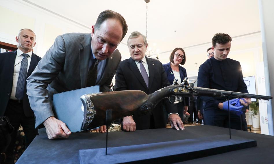 Unikatowa strzelba hrabiego Krasińskiego trafi z USA do zbiorów Muzeum Historii Polski