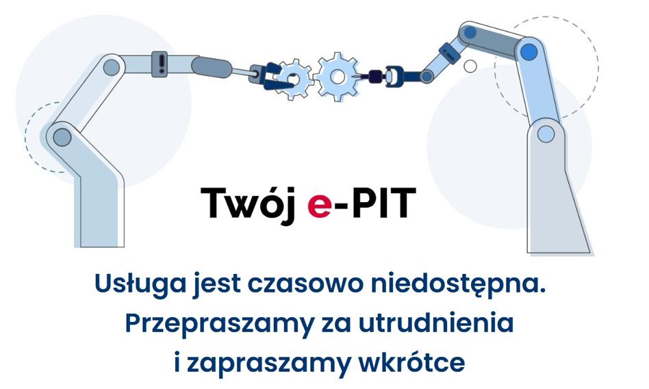 MF: W piątek wieczorem usługa Twój e-PIT będzie czasowo niedostępna