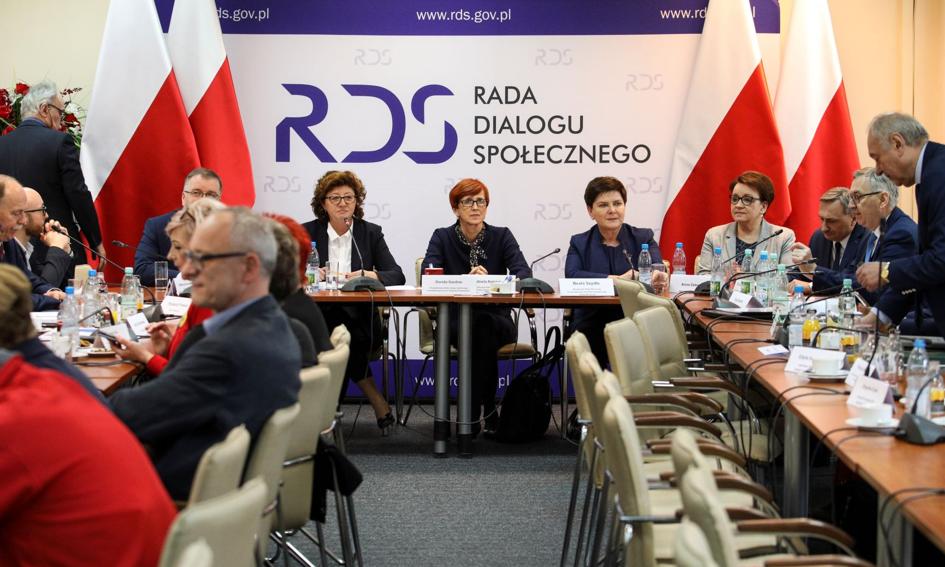 Przewodnicząca Rady Dialogu Społecznego: Oczekujemy, że rząd przyjdzie z nową propozycją