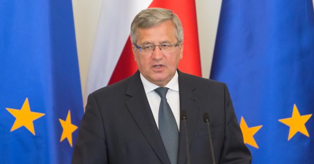 Prezydent Bronisław Komorowski