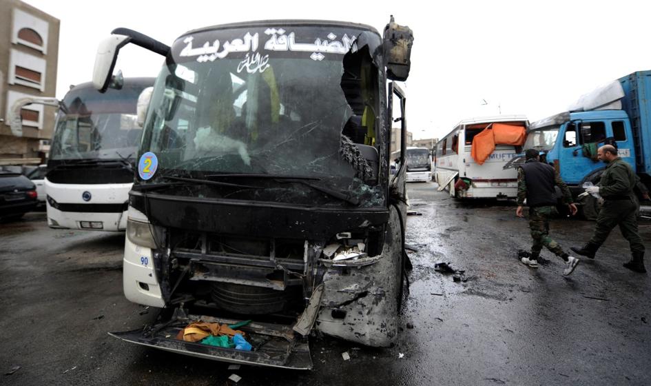 Syria: co najmniej 40 zabitych w zamachach w Damaszku