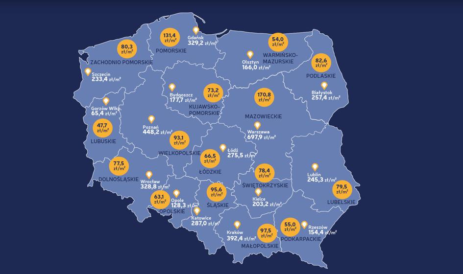 Ceny ofertowe działek budowlanych – czerwiec 2017 [Raport Bankier.pl]