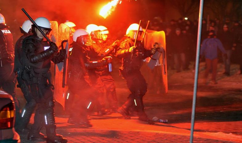 W Jastrzębiu-Zdroju starcia wokół siedziby JSW