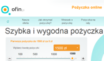 Pożyczka w Ofin – jakie warunki?