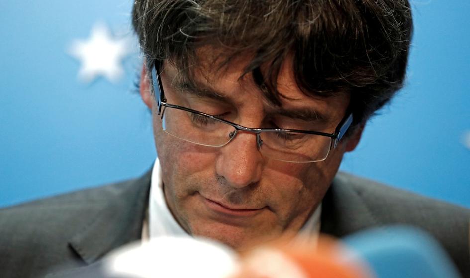 Były premier Katalonii Carles Puigdemont zatrzymany na Sardynii