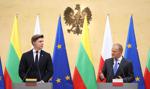 Tusk chce zaostrzenia sankcji na Rosję. Polska i Litwa mówią jednym głosem