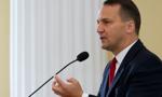 Sikorski: zagrożenie dla pokoju obecnie największe od upadku komunizmu