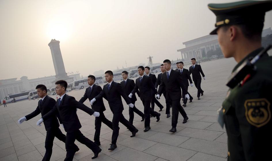 Chiny: protest pod ministerstwem obrony w Pekinie