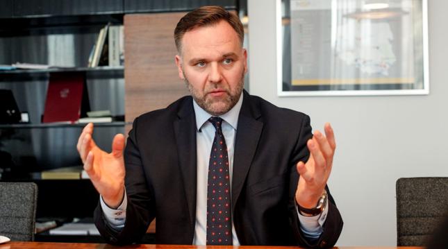 Minister skarbu Dawid Jackiewicz