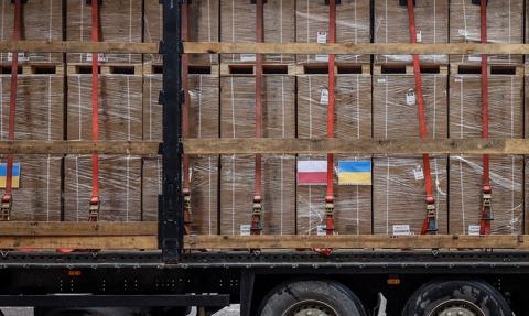 Polskie ciepło rozgrzewa już Kijów. Do stolicy Ukrainy dotarło 230 generatorów prądu