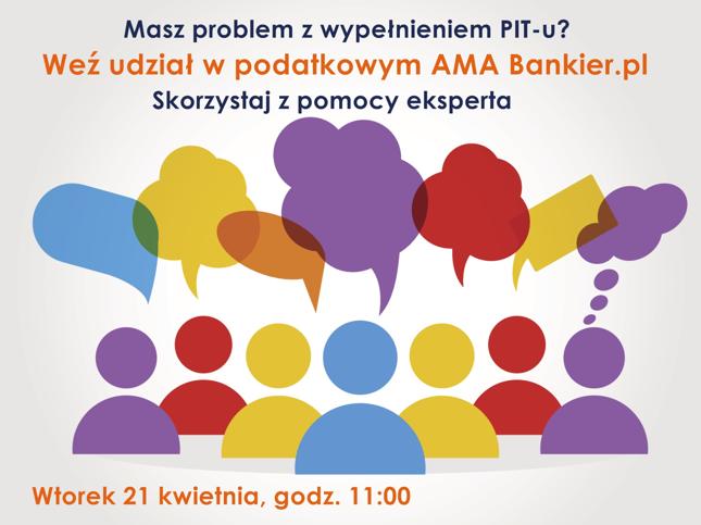 AMa podatkowe - wtorek 21 kwietnia, godz. 11:00