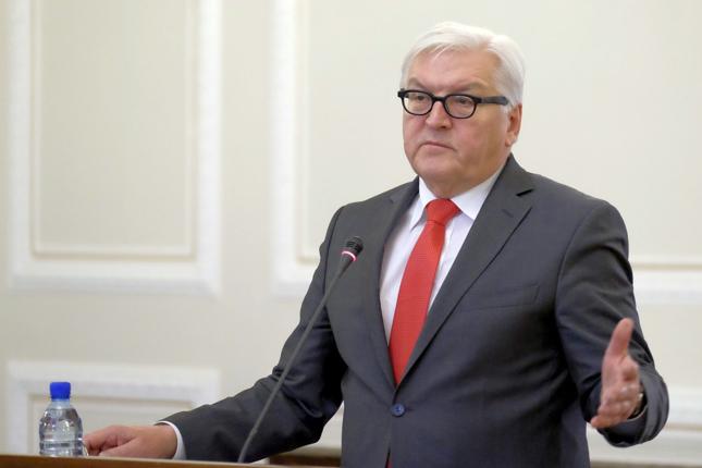 Minister spraw zagranicznych Niemiec Frank-Walter Steinmeier