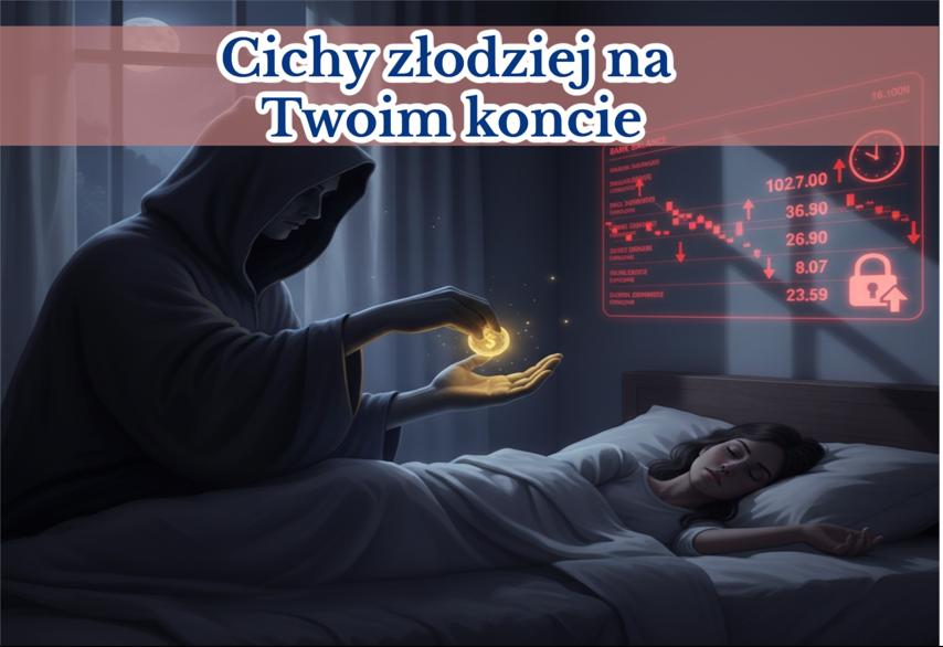 Cichy złodziej na Twoim koncie. Jak odzyskać pieniądze, które tracisz każdej nocy?