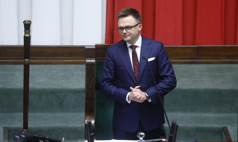 Szymon Hołownia wybrany na marszałka Sejmu