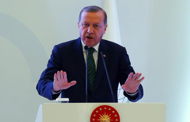 Prezydent Turcji Recep Tayyip Erdogan