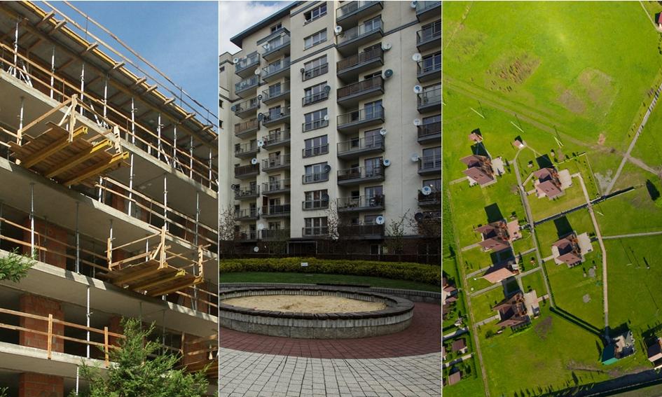 Ceny ofertowe mieszkań na sprzedaż, na wynajem i działek budowlanych