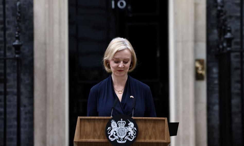 Brytyjska premier Liz Truss ogłosiła rezygnację