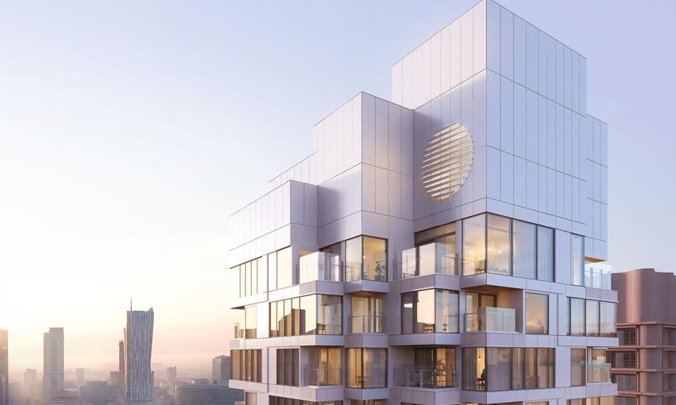 Apartamentowiec Motion Tower w centrum Warszawy przyciąga luksusową ofertą