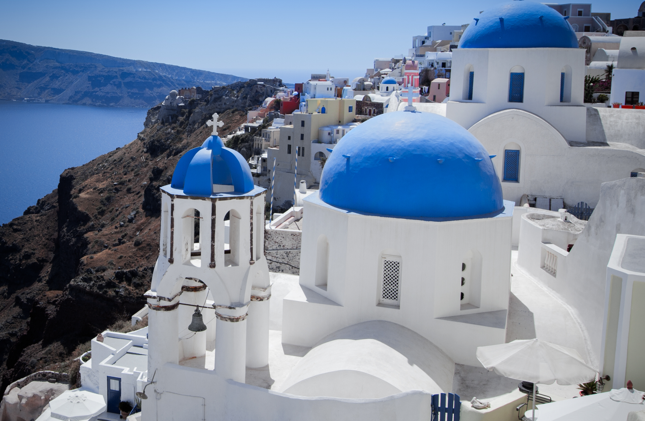 Greckie Santorini