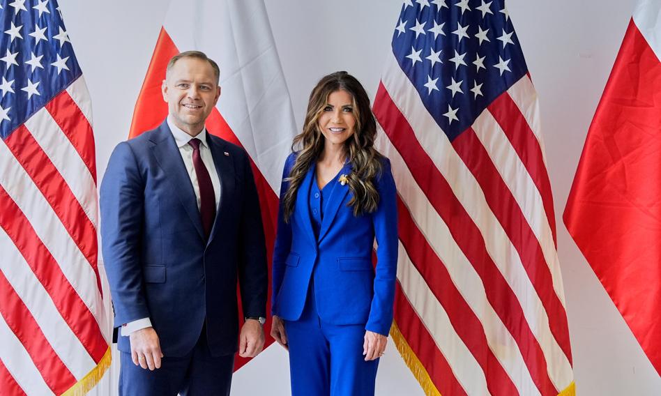 Minister bezpieczeństwa krajowego USA Kristi Noem: Nawrocki musi wygrać, Trzaskowski oznacza piekło