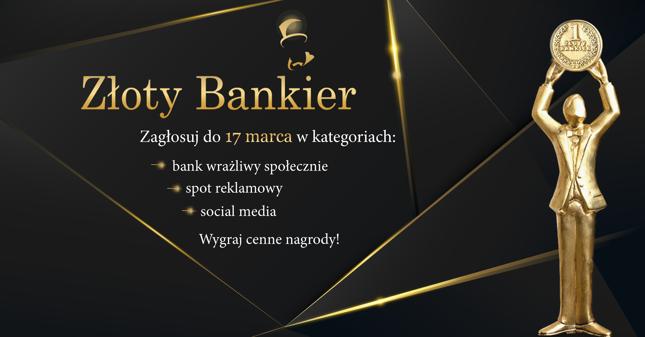 Głosowanie w plebiscycie "Złoty Bankier 2019" potrwa do 17 marca