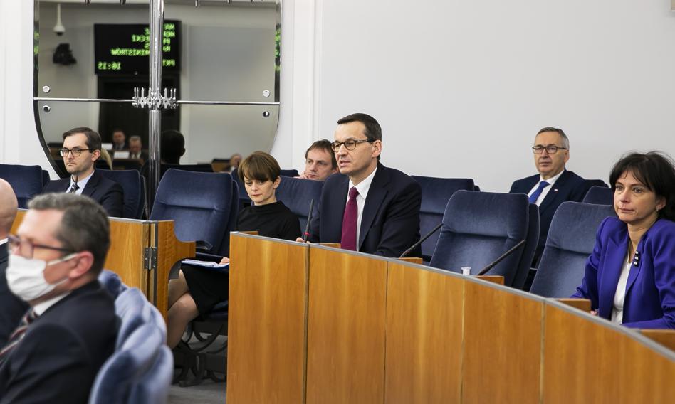 Premier nie zjawił się w Senacie. Miał mówić o stanie finansów państwa