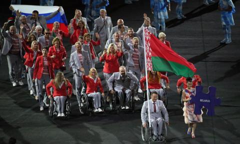 Igrzyska paraolimpijskie: Białorusini wystąpili z rosyjską flagą