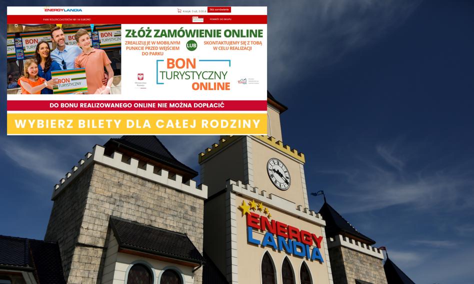 Miliony złotych z bonu turystycznego trafiły do Energylandii