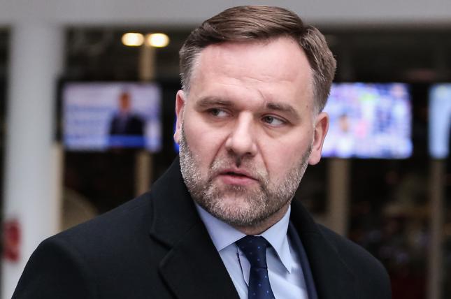 Minister skarbu Dawid Jackiewicz