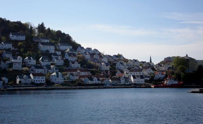 "Na trudnym norweskim terenie dominuje zabudowa tarasowa. Domy budowane są na różnych poziomach zbocza tak, by sąsiedzi nie zasłaniali sobie widoku"