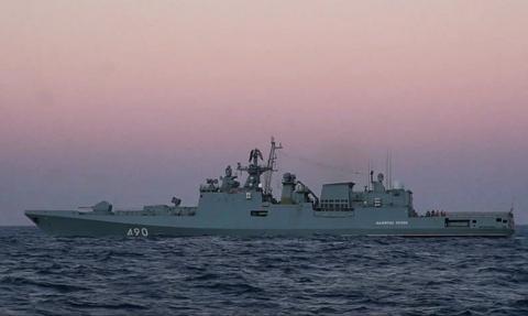 Rosyjski okręt wojenny wpłynął na wody pod portugalską jurysdykcją