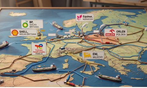 Orlen w gronie energetycznych gigantów Europy. Polski czempion podrożał prawie cztery razy