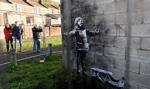 Graffiti Banksy'ego sprzedane za kilkaset tysięcy funtów