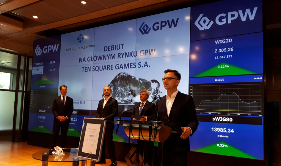 Haitong Bank podwyższył cenę docelową akcji Ten Square Games do 119,2 zł