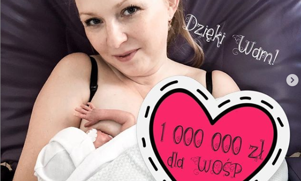 Blogerka zebrała 1 mln zł na WOŚP