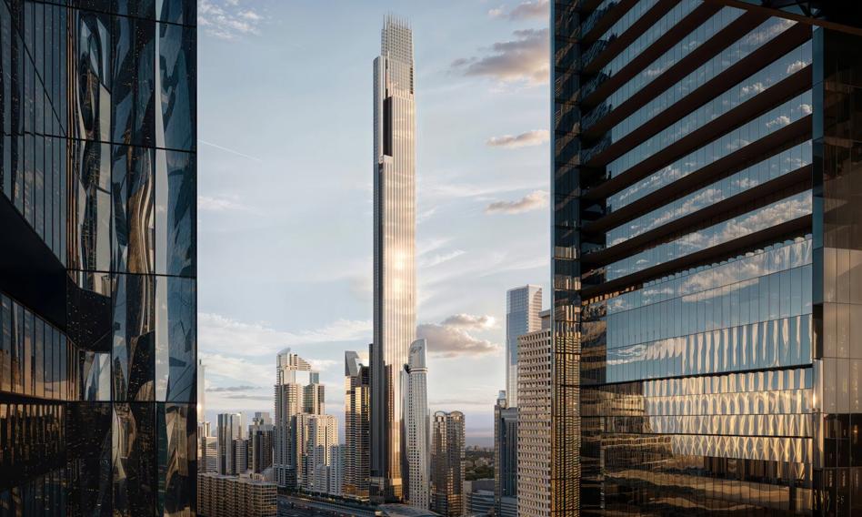 Podróż na 140 piętro jak z filmu sci-fi. Dubajski kolos o wysokości prawie 1 km