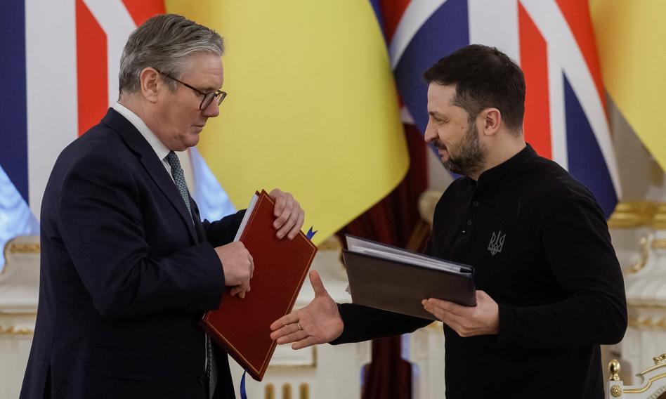Zełenski i Starmer podpisali umowę o "stuletnim partnerstwie"