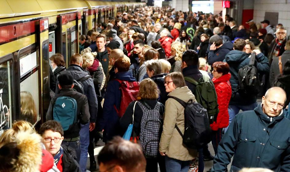 Strajk pracowników komunikacji miejskiej w Berlinie