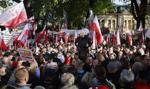 „Tu jest Polska”. Kaczyński i politycy PiS na proteście przed TK