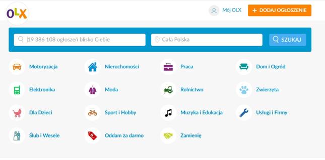 W serwisie OLX oprócz wielu rzetelnych sprzedawców, zdarzają się również oszuści