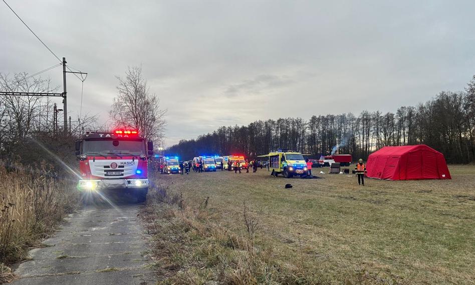 Koszmarny błąd maszynisty? Ranni w wyniku wypadku kolejowego w Czechach