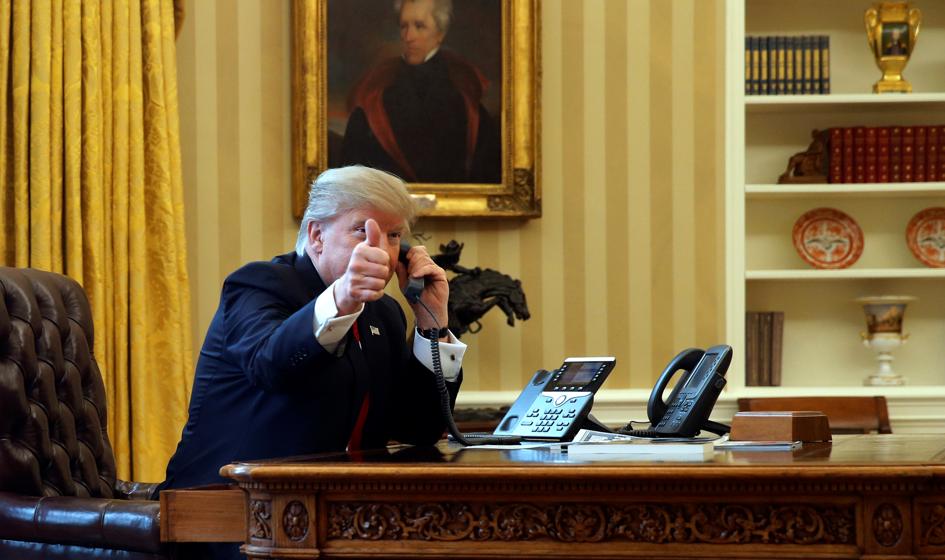 Trump: Moje relacje z Tillersonem są dobre