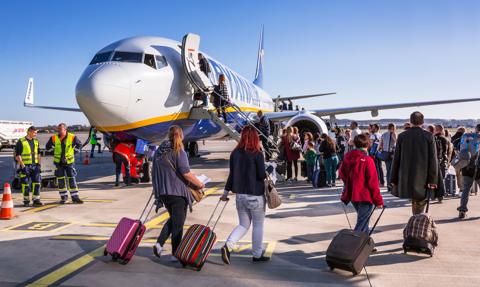Ryanair przewiózł najwięcej pasażerów w historii. Mimo strajków na lotniskach